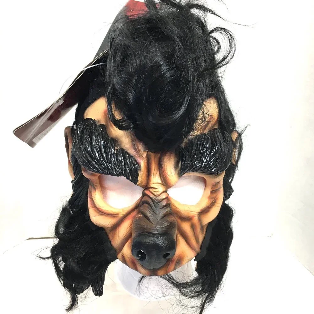 Hell Riders Wolf Man Half Mask Vtg NWT – NOS